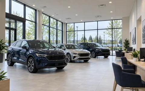 Showroom floor, example photo