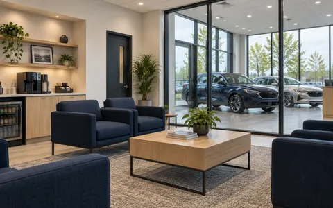 Customer lounge, example photo