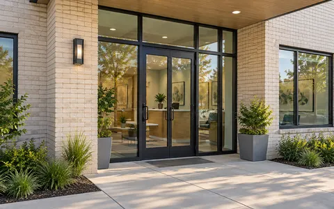 Entrance, example photo