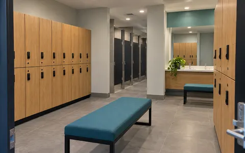 Change rooms, example photo