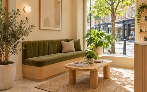 Waiting area, example photo